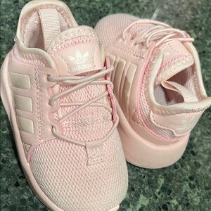Adidas Kids Light Pink Sneakers